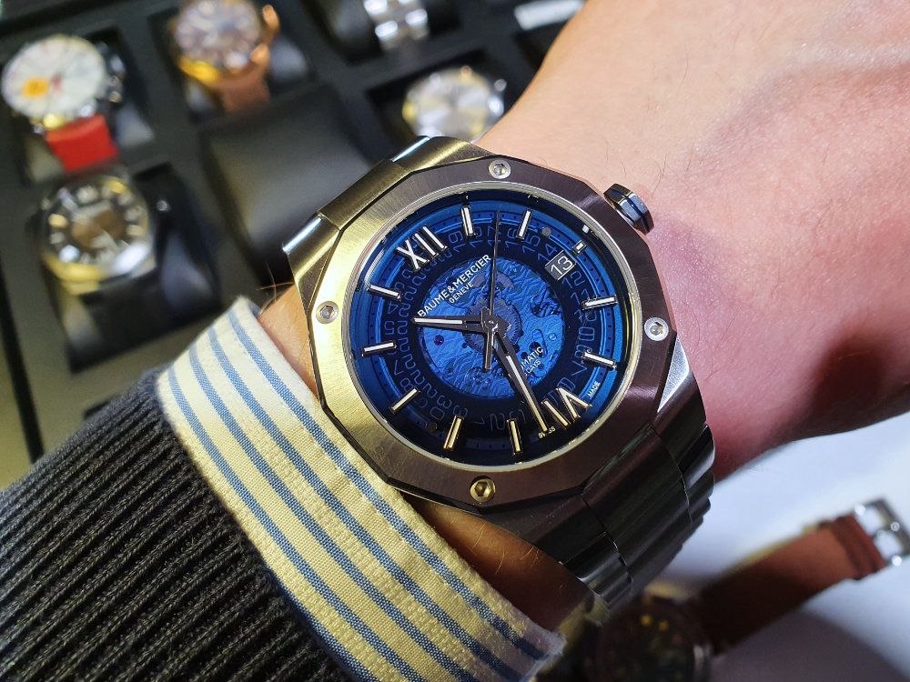 Baume & Mercier Riviera tarjoaa retrotyyliä nykyotteella.